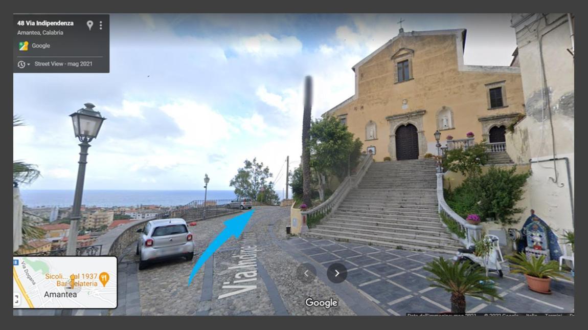 Al Duomo B&B Амантеа Екстер'єр фото